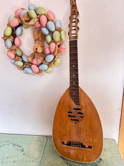 No brand - Laute - - Luit - Duitsland - 1900 (Zonder, Musique & Instruments, Instruments à vent | Flûtes à bec