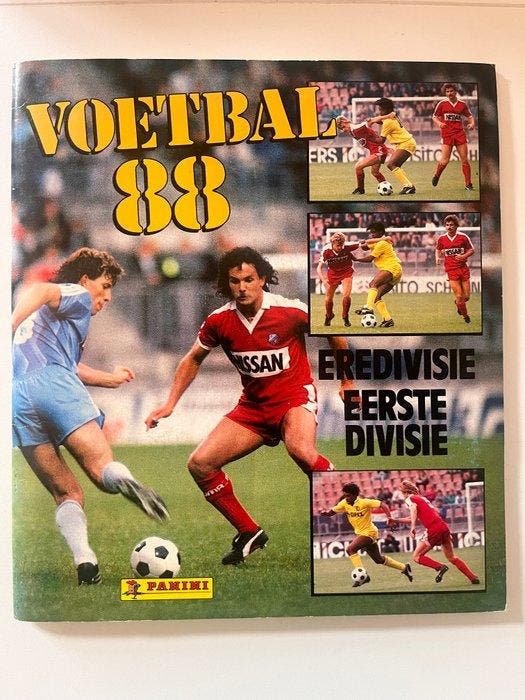 1987/88, 1988/89 Panini Voetbal 88, Voetbal 89 Romario de, Collections, Autocollants