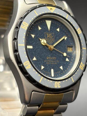 TAG Heuer - 2000 Professional - 972.613 Moondust Navy -