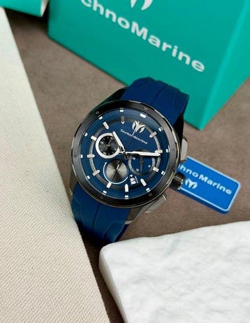 TechnoMarine - OCEAN Chronograph Date Blue - Zonder, Bijoux, Sacs & Beauté, Montres | Hommes