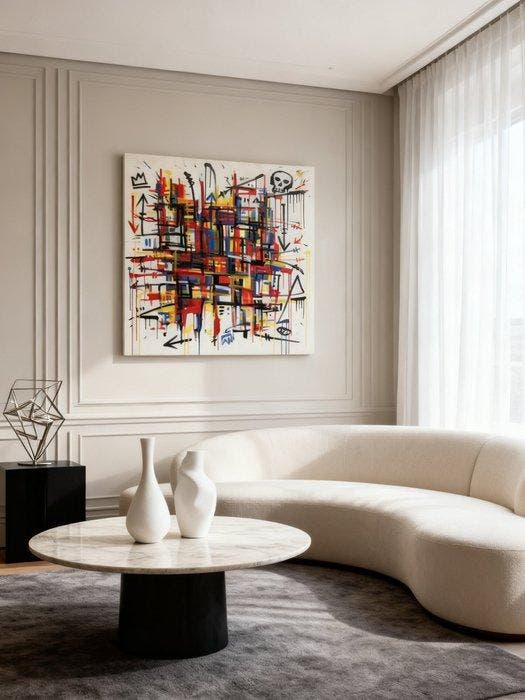 Omhie - Inside the Hive, Antiquités & Art, Art | Peinture | Moderne