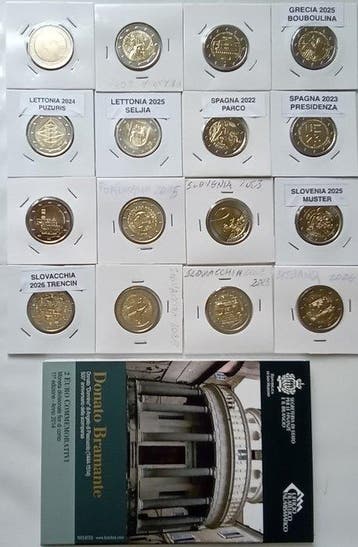 Europa. 2 Euro 2014/2026 (17 monete) (Zonder minimumprijs)