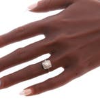 Ring - 18 karaat Geel goud Diamant (Natuurlijk) - Parel -, Nieuw