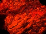 Dolomite et calcite super brillantes. Fluorescent - Hauteur