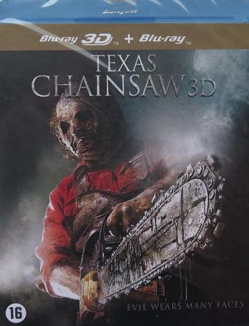 The Texas Chainsaw (3D Blu-ray), Cd's en Dvd's, Blu-ray, Verzenden, Nieuw in verpakking, Horror