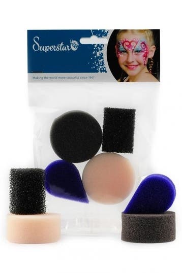Gekleurde Sponsje Mix 8st, Verzenden, Nieuw