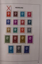 Pays-Bas 1970/2008 - Collection en 4 albums DAVO de luxe, Gestempeld