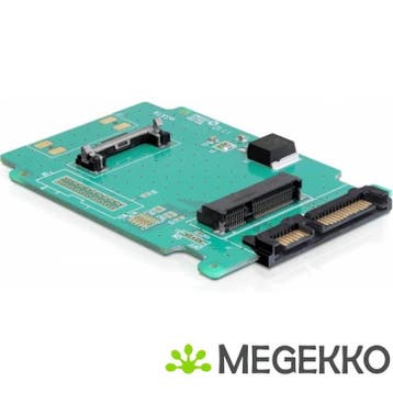 Delock 61881 Converter SATA 22-pins naar mSATA volledige, Computers en Software, Verzenden, Nieuw