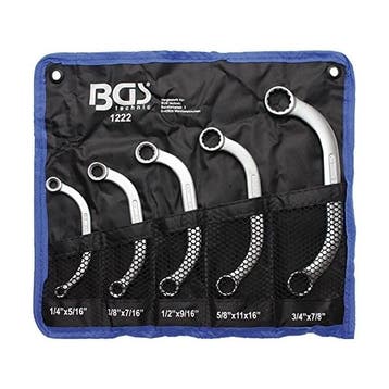 Startmotor sleutelset, Inch maten, 5 delig U vormig, Verzenden, Nieuw