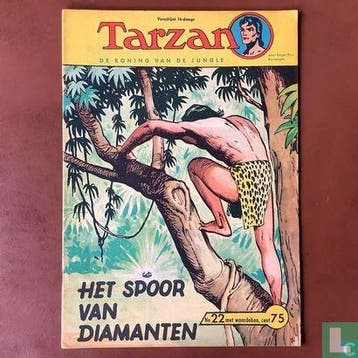 Tarzan - Het spoor van diamanten - 1961, Verzenden, Maxon, Rex.