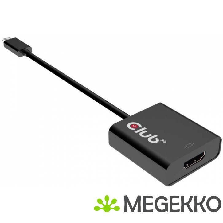 CLUB3D USB 3.1 Type C to HDMI 2.0 UHD 4K 60HZ Active Adapter, Informatique & Logiciels, Pc & Câble réseau, Envoi