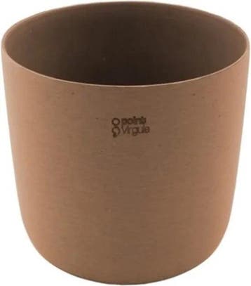 Point Virgule Bloempot Terracotta 18 cm, Tuin en Terras, Bloempotten, Verzenden, Nieuw