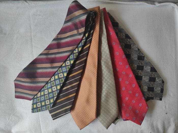 Themacollectie - Luxe merk Ties - Gucci, Zegna, Boggi,, Antiquités & Art, Antiquités | Jouets