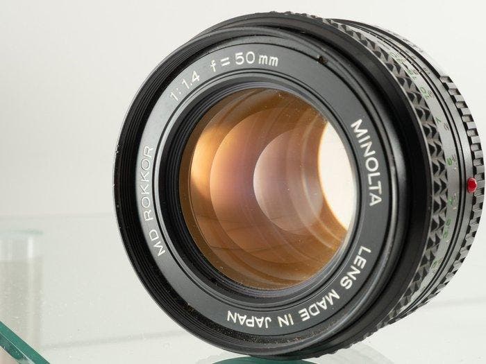 Minolta SR-1 + MD Rokkor 1,4/50mm | Single lens reflex, Audio, Tv en Foto, Fotocamera's Analoog