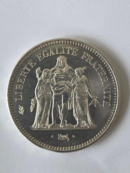 Frankrijk. 50 Francs 1977 Hercule (Zonder minimumprijs), Postzegels en Munten, Munten | Europa | Niet-Euromunten
