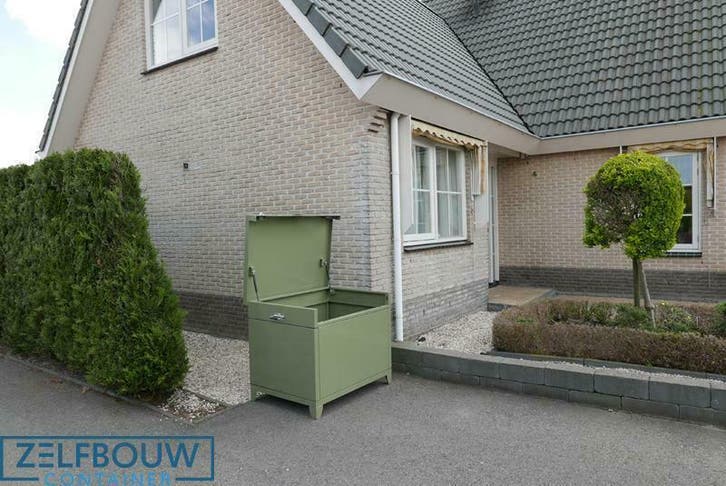 Een 300 liter mobiele pakketopslag voor een leuke prijs!, Doe-het-zelf en Bouw, Containers, Ophalen