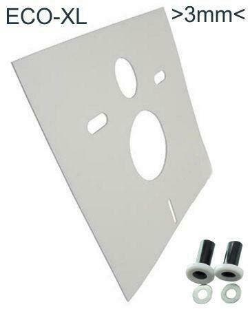 Eco-XL wandcloset isolatie-set dikte 3mm, Bricolage & Construction, Sanitaire, Enlèvement ou Envoi