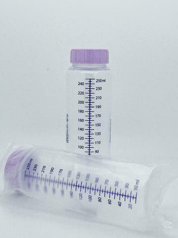 Sterifeed Moedermelk Bewaarfles voor eenmalig gebruik 250ml, Ophalen of Verzenden, Nieuw