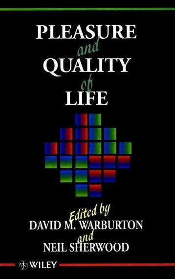 Pleasure and Quality of Life - David M. Warburton - 97804719, Boeken, Verzenden, Nieuw