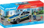 PLAYMOBIL Action Heroes Politie patrouille auto 71729, Verzenden