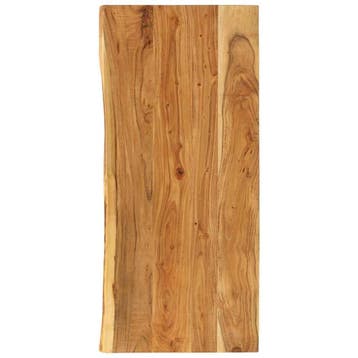 vidaXL Wastafelblad 114x52x2,5 cm massief acaciahout, Doe-het-zelf en Bouw, Verzenden, Nieuw