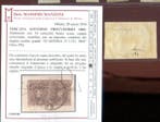 Italiaanse oude staten - Toscane 1860 - Voorlopige regering., Gestempeld