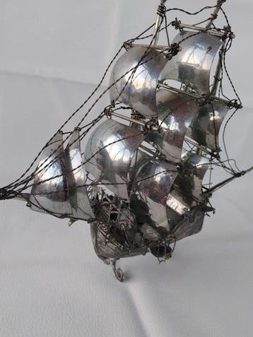 Carabela o Galeón Santa Maria en Alpaca 1:100 -