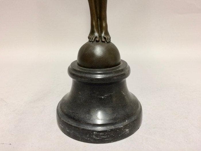 sculptuur, Icarus - 40 cm - Brons, Antiquités & Art, Curiosités & Brocante