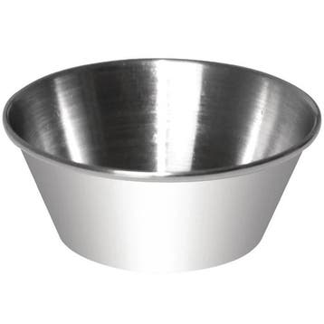Sausschaaltjes | RVS | 4cl | 12 Stuks | Ø62x24(h)mm Olympia, Verzenden, Nieuw in verpakking