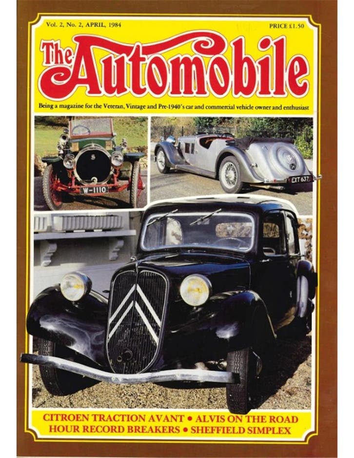 1984 THE AUTOMOBILE MAGAZINE 02, Livres, Autos | Brochures & Magazines, Enlèvement ou Envoi