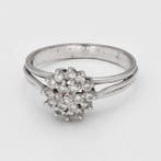 Bague - 18 carats Or blanc Diamant (Naturelle)