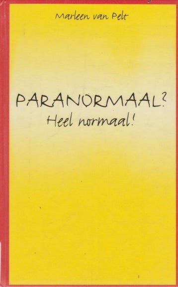 PARANORMAAL. HEEL NORMAAL 9789060108390 M. van Pelt, Verzenden, Gelezen, M. van Pelt