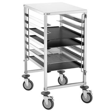 Regaalwagen | RVS | 7 Etages (EN600x400) + Bovenblad |, Zakelijke goederen, Horeca | Keukenapparatuur, Verzenden, Nieuw in verpakking