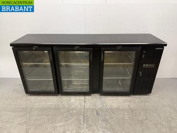 Maxxfrost Bar Cooler 3 portes pliantes en verre 200 cm 230V, Verzenden