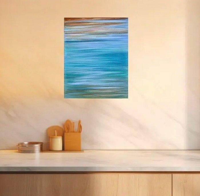 Malgorzata Krakowiak - Sublimat 62, Antiquités & Art, Art | Peinture | Moderne