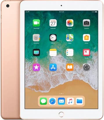 Magazijn opruiming Apple iPad 6 128GB (model 2018) goud 9.7, Ophalen of Verzenden