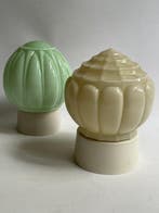 Thabur - Plafondlamp (2) - Glas, Plastic