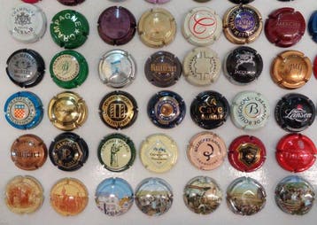 Capsules à champagne (150) - Métal - Capsule CHAMPAGNE VARIE