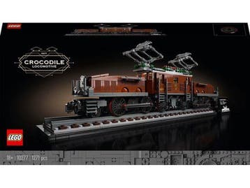 LEGO Creator Expert - Krokodil Locomotief - 10277 - Bouwset, Verzenden, Nieuw