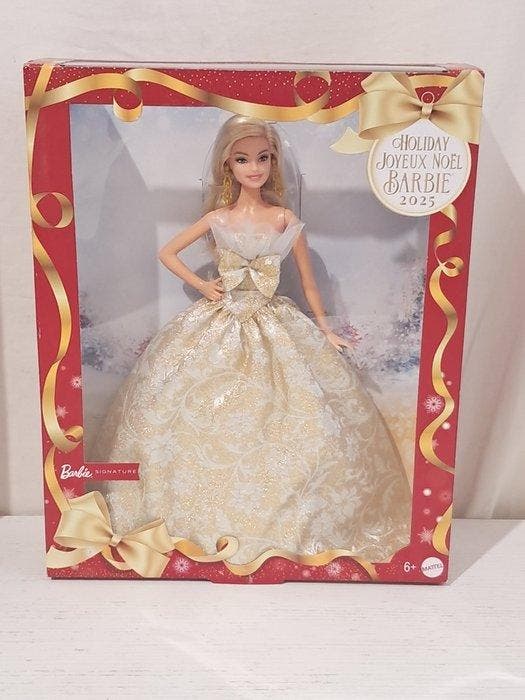 Barbie - Pop Holiday Joyeux Noel Barbie 2025 - 2020+ - V.S., Antiquités & Art, Antiquités | Jouets