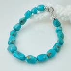 Turquoise - Argent - Bracelet - TURCHESE ARIZONA