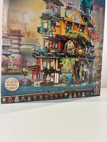 Lego Set - 71741 - Ninjago - NINJAGO LEGACY -CITY GARDENS-, Kinderen en Baby's, Speelgoed | Duplo en Lego, Nieuw