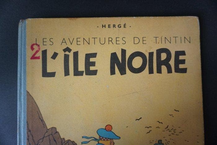 Tintin T7 - LIle Noire (B1) - C - 1 Album - Réédition -, Livres, BD
