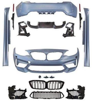 Compleet EVO M2 Look Pakket BMW 2 Serie F22 B3005, Auto-onderdelen, Nieuw, Voor, BMW, Bumper