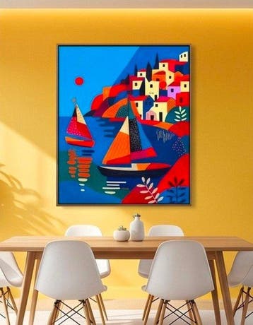 Adri Q 120x90 - Veleros bajo el Sol Carmesí