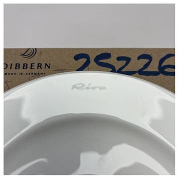 Bieden: Dibbern Riva original sauce boat stand plate white, Ophalen of Verzenden, Nieuw
