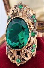 Sans prix de réserve - Bague - 9 carats Or rose, Argent