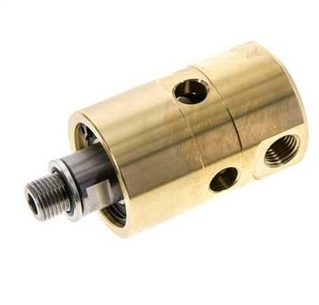 Joint rotatif G1/4 femelle x G1/4 mâle Laiton 50bar, Verzenden, Nieuw