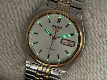 Seiko - Seiko 5 Automatic Day-Date - Zonder minimumprijs -