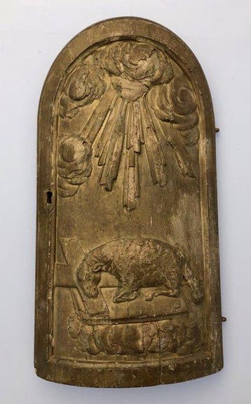 Retable - Bois - 1800-1850 - Porte du calice français —
